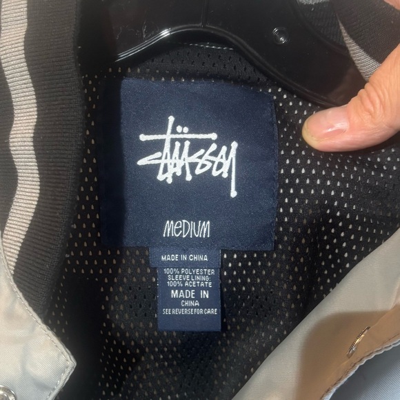 Vintage Y2K Stussy International Bomber Jacket Men’s Medium - Picture 11 of 12